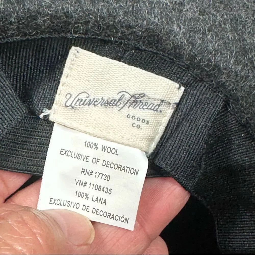 Universal Thread Charcoal Wool Hat - Picture 8 of 8